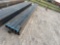 16PCS @19 FT 1/4 IN. THICKNESS 4 IN. SQUARE TUBING