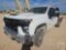 2020 CHEVROLET 2500HD SILVERADO CREW CAB 4X4 FLATBED TRUCK VIN: 1GB4YLE72LF340161