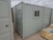 UNUSED 2024 EINGP 12 FT SITE STORAGE STEEL CONTAINER SN: SQ5182738