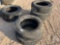 QTY OF (7) 255/70R22.5 TIRES