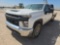 2020 CHEVROLET 2500HD SILVERADO CREW CAB 4X4 FLATBED TRUCK VIN: 1GB4YLE77LF340205
