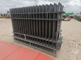 UNUSED DIGGIT F10 10 FT WROUGHT IRON SITE FENCE