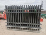 UNUSED DIGGIT F10 10 FT WROUGHT IRON SITE FENCE