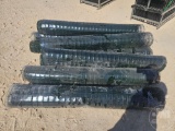 UNUSED 2024 EINGP MD7300 GREEN PVC COATED EURO MESH FENCING