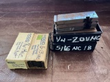 QTY OF UNUSED RIDGID BOLT DIES
