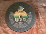 UNUSED GOLD 12 IN. HIGH SPEED CONCRETE BLADE
