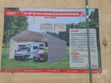 UNUSED EINGP 20 FT X 30 FT ALL STEEL CARPORT
