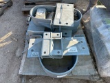 PALLET OF PIPE SUPPORTERS