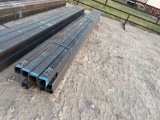 16PCS @19 FT 1/4 IN. THICKNESS 4 IN. SQUARE TUBING