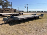 1999 INTERSTATE  19 FT T/A TAG A LONG EQUIPMENT TRAILER VIN: 1JK0DT205XA002580