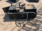 FUEL TANK W/PUMP & TOOL BOX