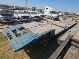 2012 MATRIXX  60 TON QUAD AXLE MECHANICAL FOLDING NECK LOWBOY TRAILER VIN: 2M9FS9484CB182004