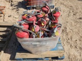 PALLET OF FIRE EXTINGUISHERS