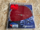 QTY OF 2 DITEQ 12 IN. CONCRETE CUTTING BLADES