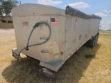 2014 TRAVIS S/96 30 FT TRI/A  ALUMINUM  DUMP TRAILER VIN: 48X1F3038E1008850