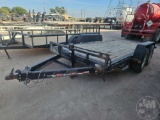 2007 PJ 16 FT T/A TILT TRAILER VIN: 4P5T6162771106014