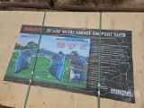 UNUSED DIGGIT 20 FT X 30 FT METAL GARAGE CARPORT SHED