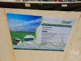 UNUSED 2024 EINGP MD7300 GREEN PVC COATED EURO MESH FENCING