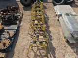 QTY OF 9 PIPE ROLLERS