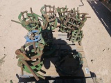 PALLET OF PIPE LINEUP CLAMPS