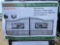 UNUNSED ALLMETAL K0720 METAL FARM DRIVEWAY GATE W/DEER MOTIF