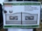 UNUNSED ALLMETAL K0720 METAL FARM DRIVEWAY GATE W/DEER MOTIF