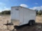 2014 LOOK 15 FT T/A ENCLOSED TRAILER VIN: 53BLTEA29EF008217