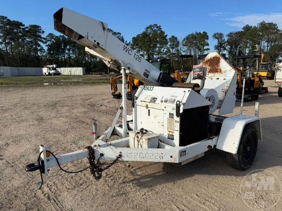 2009 ALTEC WC126 PORTABLE SN: 5WDS110169S200226 CHIPPER