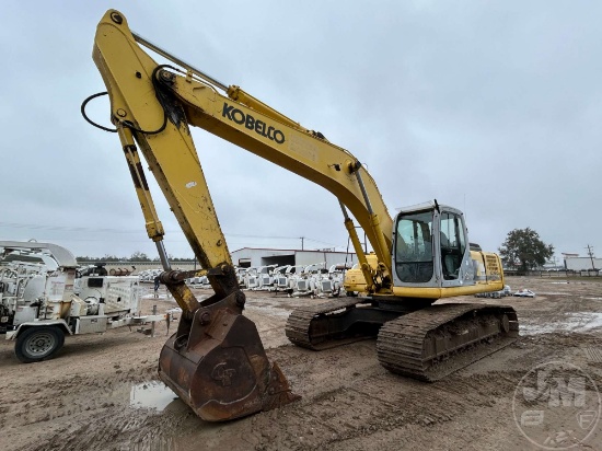 2008 KOBELCO SK290LC HYDRAULIC EXCAVATOR SN: LB04U0490