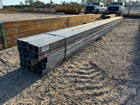 25PCS @20FT 12 GAUGE 2-1/2 IN. GALVANZIED SQUARE TUBING