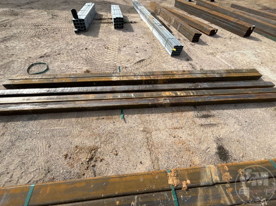 5PCS @20 FT 3/16 IN. THICKNESS 6 IN. SQUARE TUBING