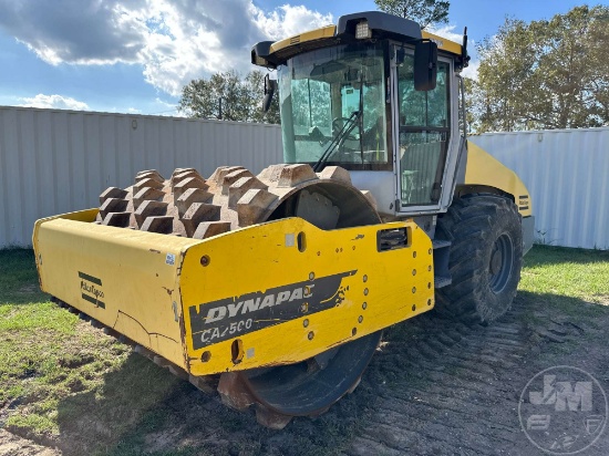 2015 DYNAPAC CA2500PD SINGLE DRUM VIBRATORY ROLLER SN: 10000138CFA016251