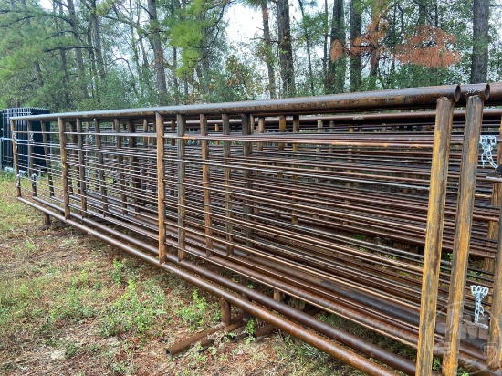 24 FT LIVESTOCK PANELS ***SELLING TIMES THE MONEY BUYER CAN