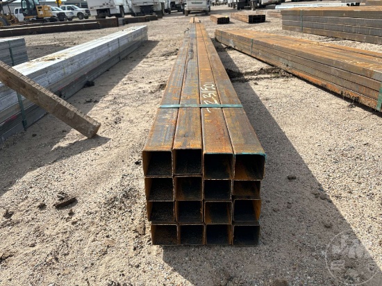 16PCS @16 FT 14 GAUGE 3 IN. SQUARE TUBING