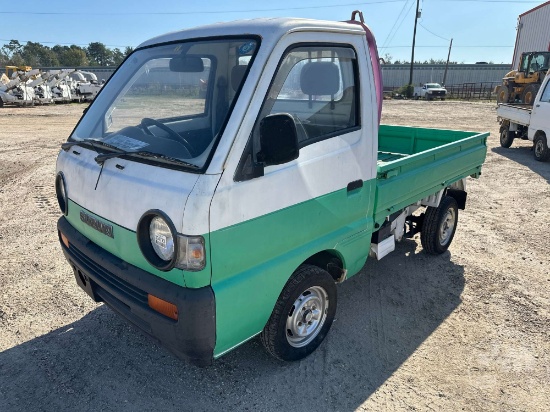 1993 SUZUKI CARRY MINI FLATBED TRUCK VIN: DC51B201162
