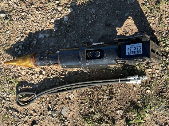 UNUSED  SN: B51802 HYDRAULIC WOOD DRILL