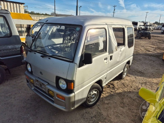 1992 SUBARU SAMBAR MINI VAN VIN: KV3086988
