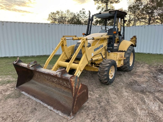 2005 KOMATSU WB140-2N 4X4 LOADER BACKHOE SN: A21842