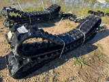 UNUSED  RUBBER TRACKS TO FIT MINI EXCAVATOR