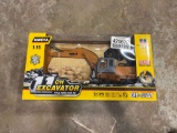 HUI NA 11CH DIE CAST REMOTE CONTROL TOY EXCAVATOR