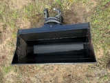 UNUSED 2024 GIYI SN: QXD3T240975 HYDRAULIC TILT EXCAVATOR BUCKET