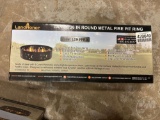 UNUSED LANDHONOR LARGE 36 IN ROUND METAL FIRE PIT RING