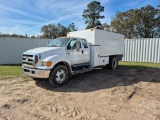 2007 FORD F-750XL SUPER DUTY EXTENDED CAB DEBRIS TRUCK VIN: 3FRNX75AX7V507827