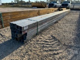 25PCS @20FT 12 GAUGE 2-1/2 IN. GALVANZIED SQUARE TUBING