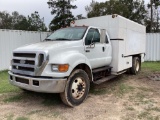 2006 FORD F-650XL SUPER DUTY EXTENDED CAB DEBRIS TRUCK VIN: 3FRNX65A86V290593