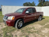 2004 NISSAN TITAN EXTENDED CAB 4X2 PICKUP VIN: 1N6AA06A84N559707