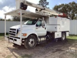 2015 FORD F-750XL SUPER DUTY BUCKET/DEBRIS TRUCK VIN: 3FRNF7FB4FV718434