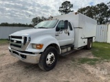 2009 FORD F-750XL SUPER DUTY EXTENDED CAB DEBRIS TRUCK VIN: 3FRNX75A99V163524