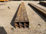 6PCS @20 FT 3/16 IN. THICKNESS 6 IN. SQUARE TUBING
