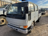 1994 NISSAN ATLAS CREW CAB MINI  FLATBED TRUCK VIN: W2H41010302